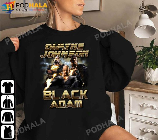 DC Comic Dwayne Johnson Black Adam T-Shirt For Fans