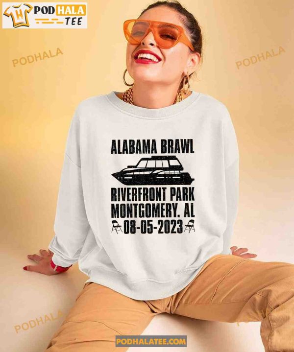 Funny Alabama Brawl Riverfront Park Montgomery Brawl Alabama T-Shirt Gift