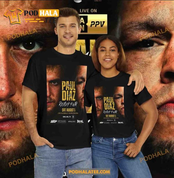 Jake Paul Vs Nate Diaz Tshirt, Boxing Tshirt, Boxer Shirt, UFC Tshirt, Boxing Gift