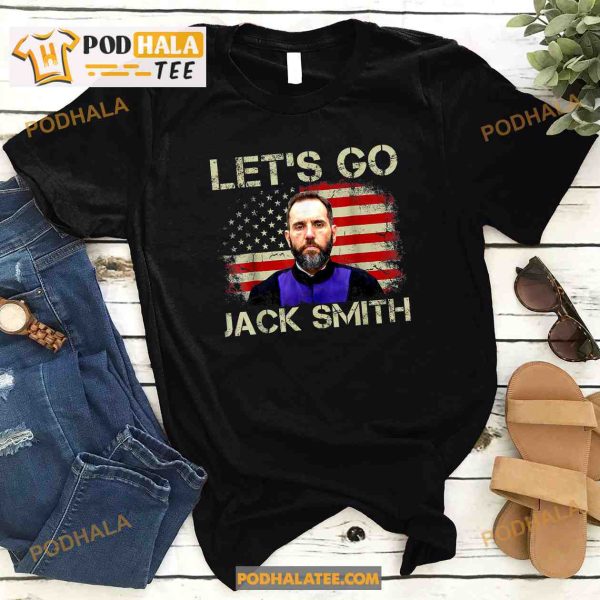 LETS GO JACK SMITH American Flag Summer Shirt