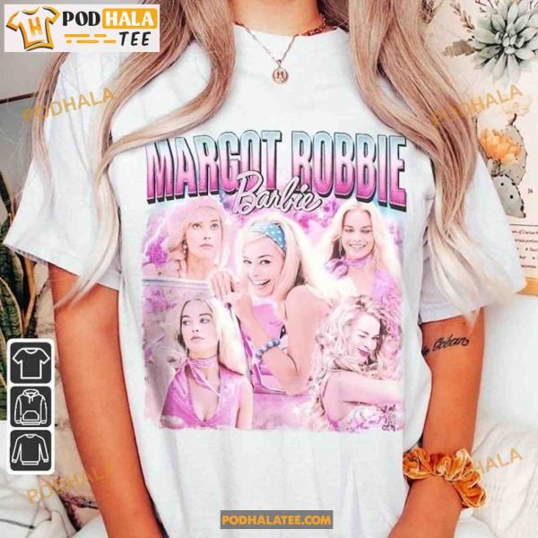 Margot Robbie Barbie Movie Shirt, Barbie Film 2023 Gift For Fan