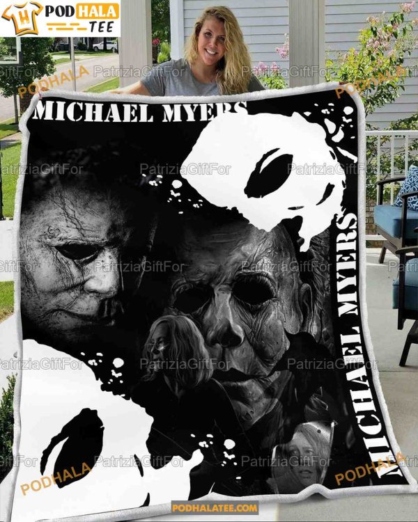 Michael Myers Blanket, Michael Myers Quilt, Halloween Gift Ideas