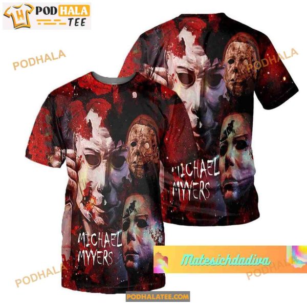 Michael Myers Halloween Costume 3D Hoodie, Michael Myers Shirt For Men Women