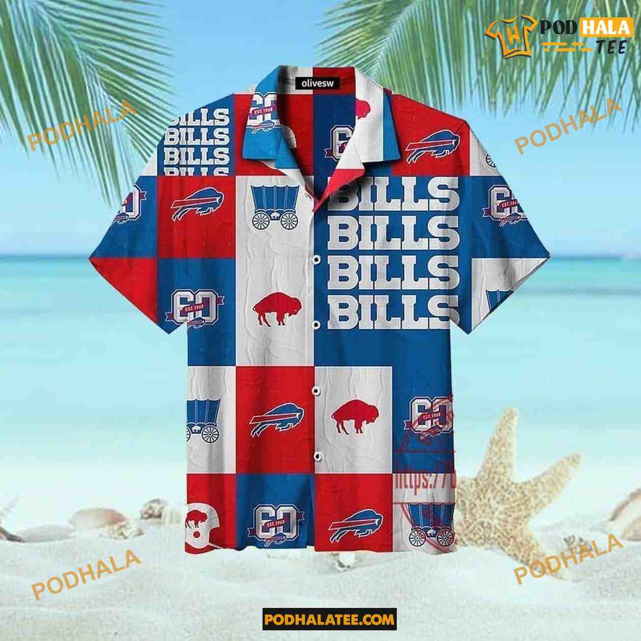 Nfl Buffalo Bills Hawaiian Shirt Buffalo Bills Themed Shirt