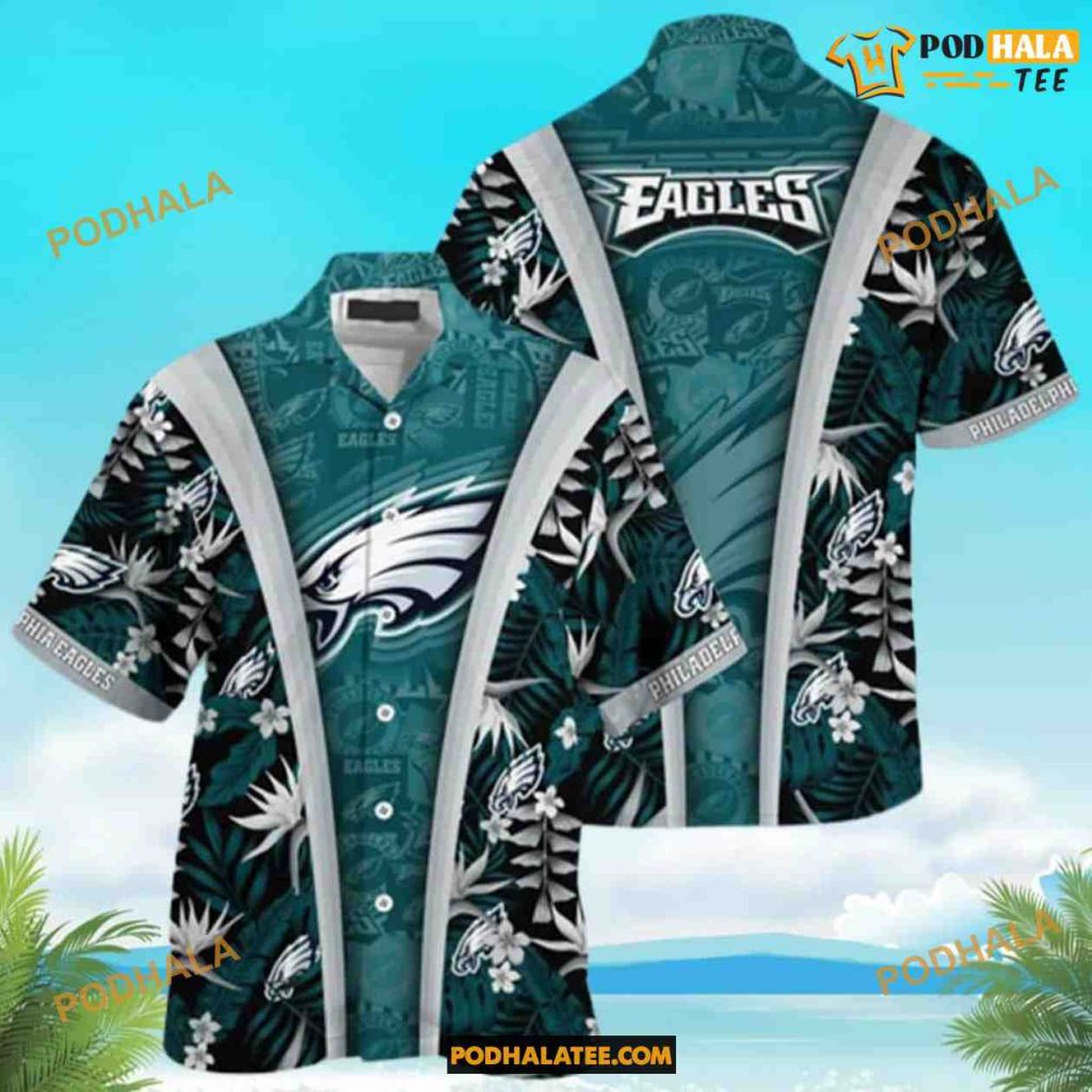 NFL Philadelphia Eagles Hawaiian Shirt, Gifts For Eagles Fans