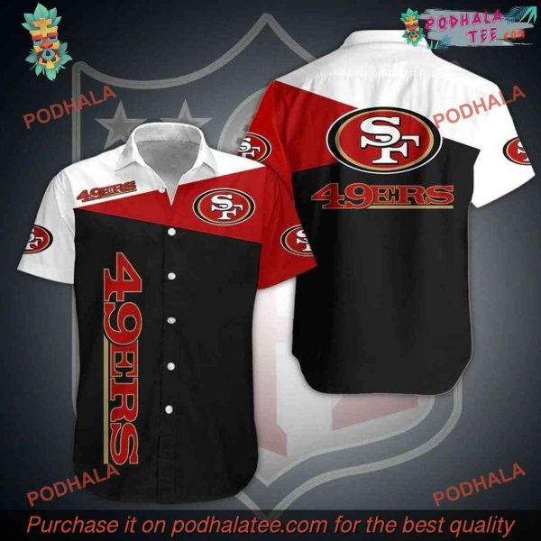 Best San Francisco 49Ers Hawaiian Shirt For Cool Fans, Top 49ers Gift Ideas