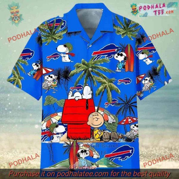 Charlie Brown Buffalo Bills Snoopy Hawaiian Shirt, Fan’s Choice