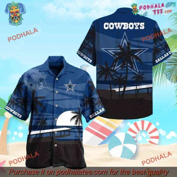 Dallas Cowboys Hawaiian Shirt Style Ideal NFL Fan Gear