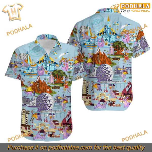 Disney Epcot Mickey Hawaii Shirt, World Showcase Aloha Style