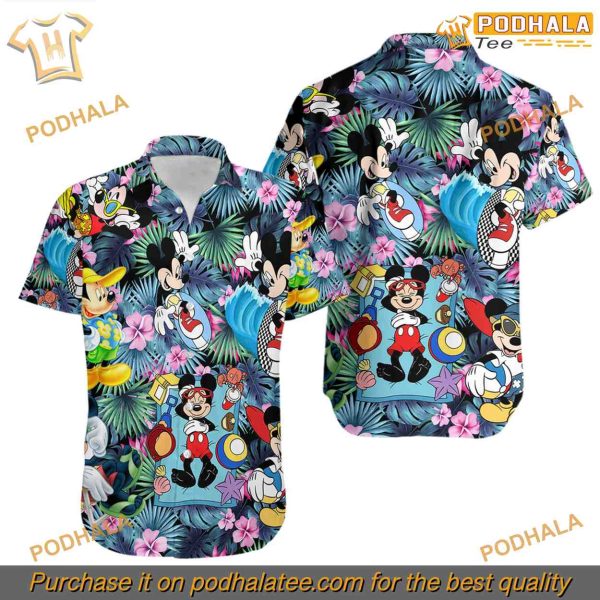 Disney Mickey Tropical Vacation Shirt, Disney Gifts For Women