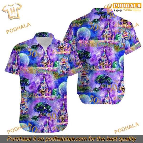 Disneyland Summer Vacation Hawaiian Shirt, Disney Trip Apparel