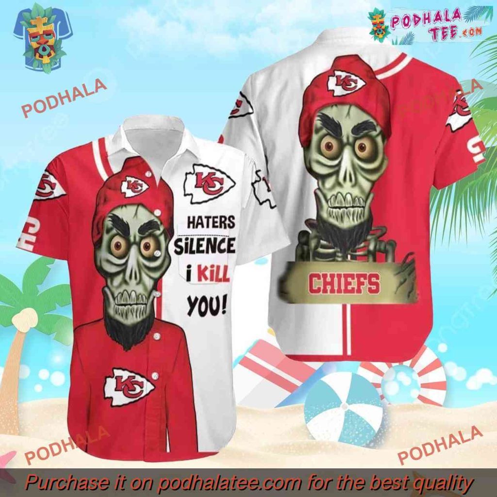 Haters Silence Chiefs Hawaiian Shirt, KC Chiefs Presents NFL Gear