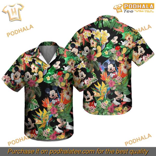 Hawaii Aulani Mickey Aloha Hawaiian Shirt, Magic Kingdom Summer Wear