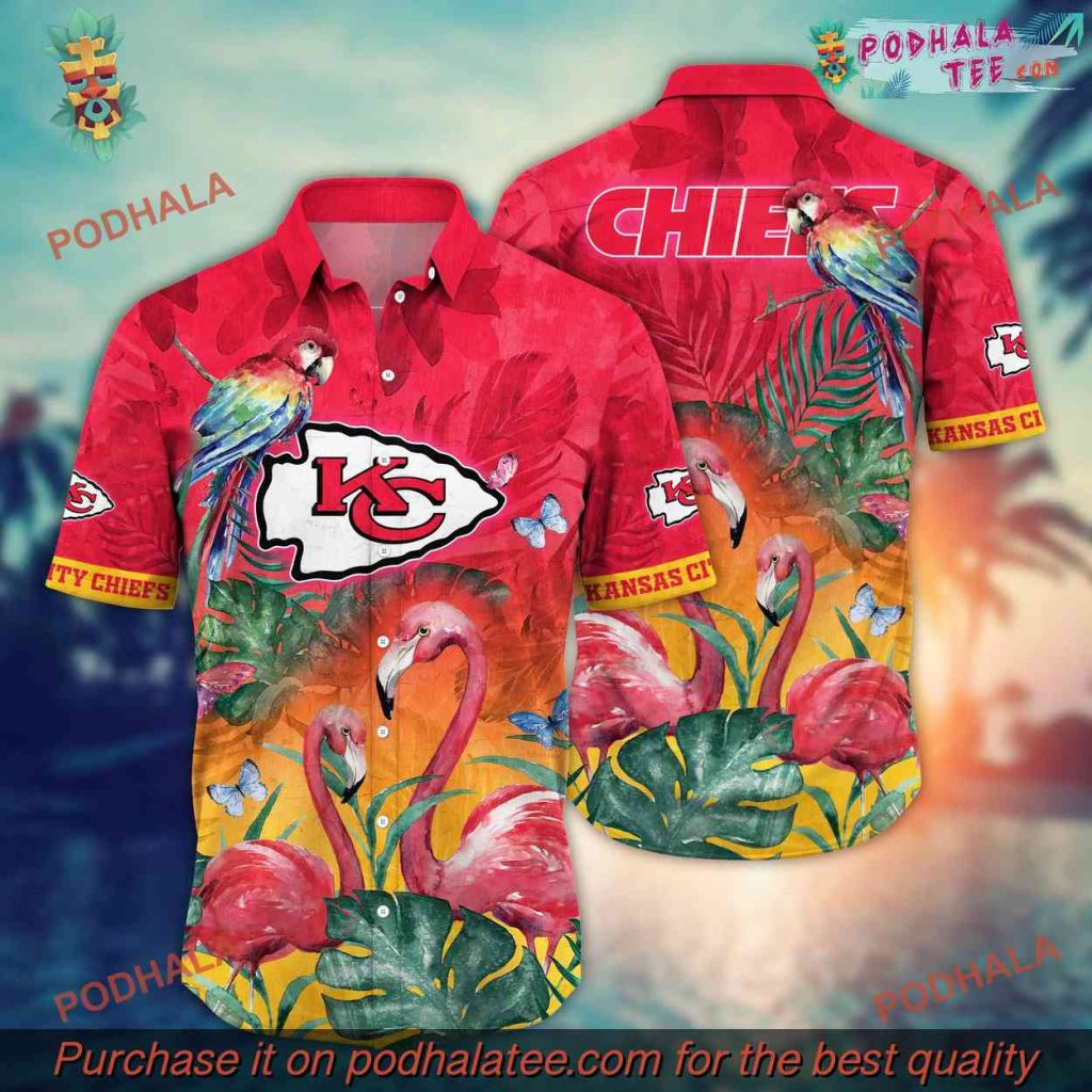 Kansas City Chiefs NFL Hawaiian Shirt, KC Chiefs Hawaiian Shirt