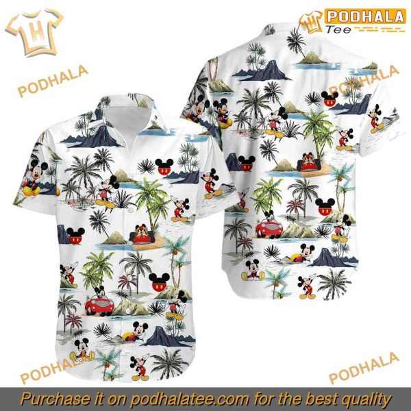 Mickey Mouse Aloha Shirt, Disney Gifts For Women