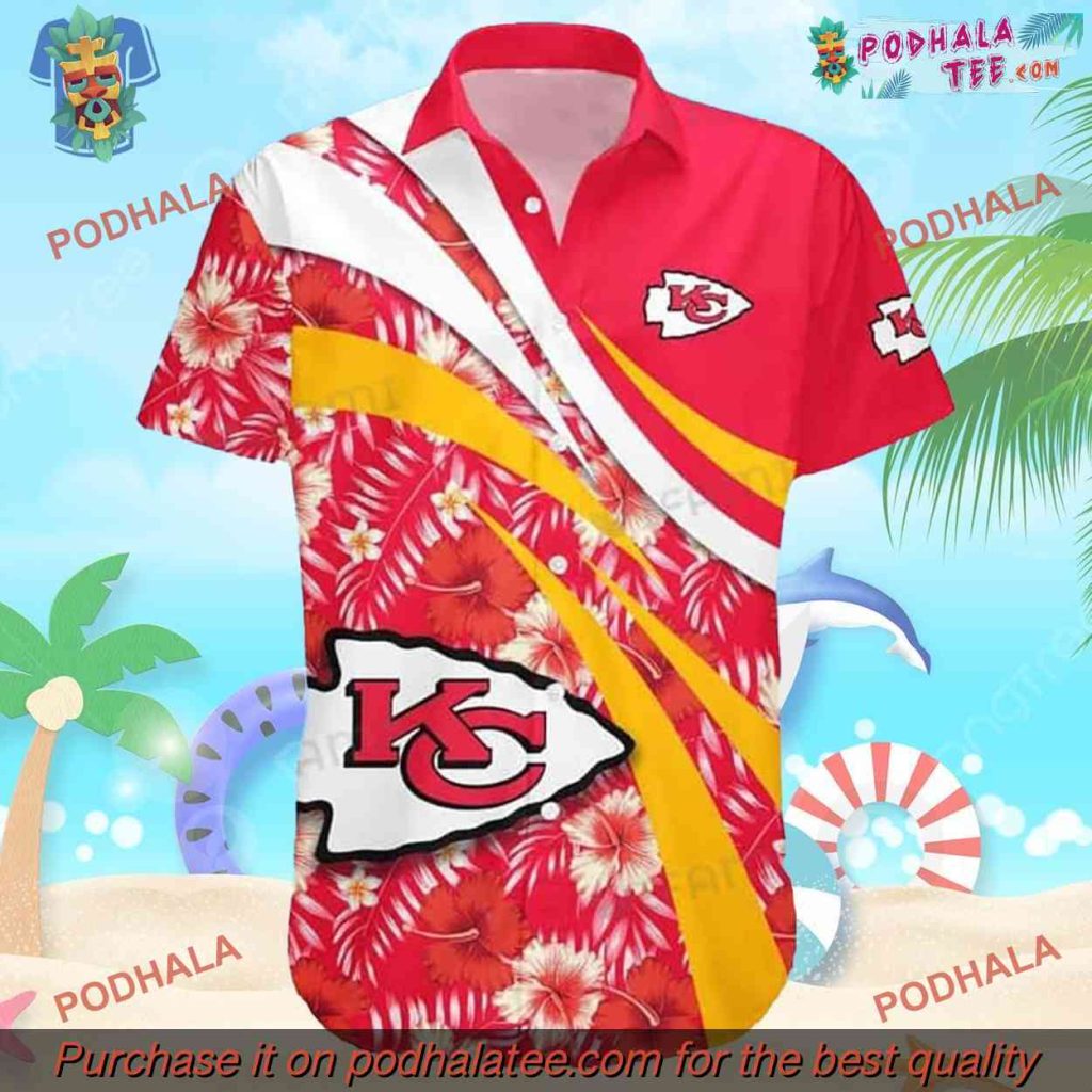 NFL Kansas City Chiefs Trendy Summer Hawaiian Shirt, Ideal Chiefs Present