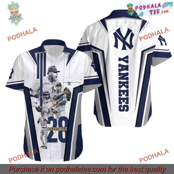 New York Yankees Hawaiian Shirt, Baseball Boyfriend Birthday Gift