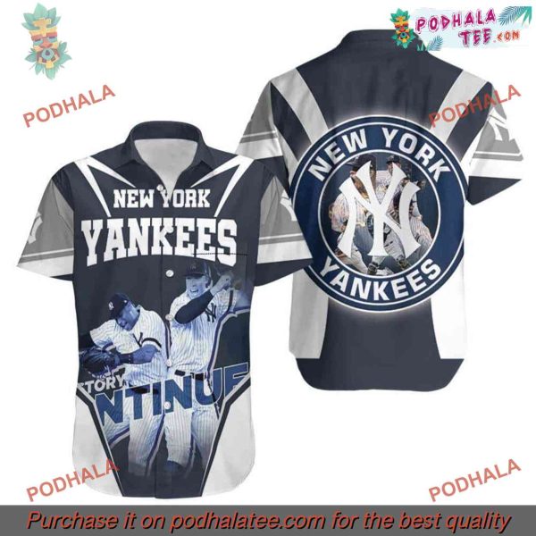 New York Yankees Hawaiian Shirt, Continuing The Story Baseball Gift
