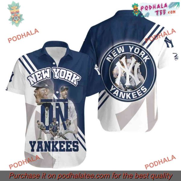New York Yankees Hawaiian Shirt, Severino & Rivera Tribute