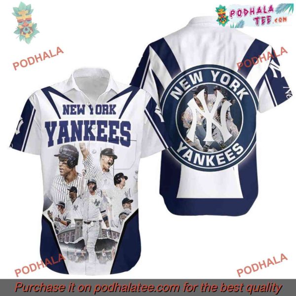 New York Yankees Hawaiian Shirt, Sports Lover’s Beach Essential