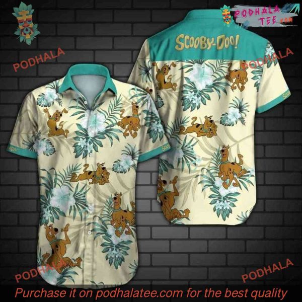 Scooby Doo Hawaiian Shirt Summer Gift For Friend, Summer Aloha Shirt