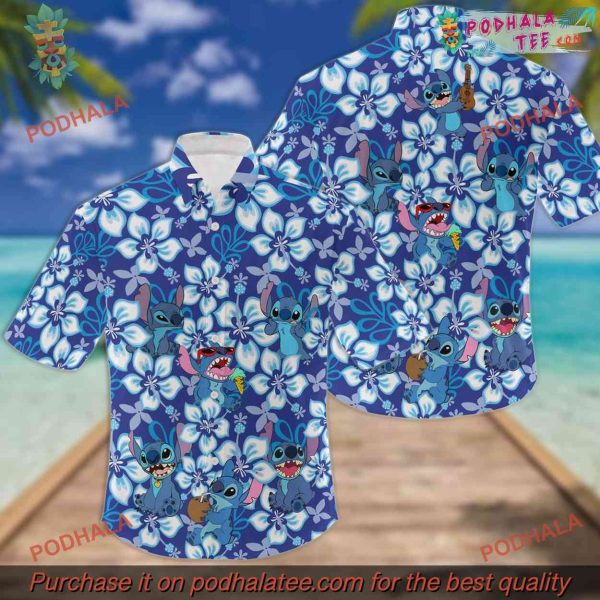 Stitch Funny Hawaii Shirt, Beach Humor, Aloha Shirt Spirit