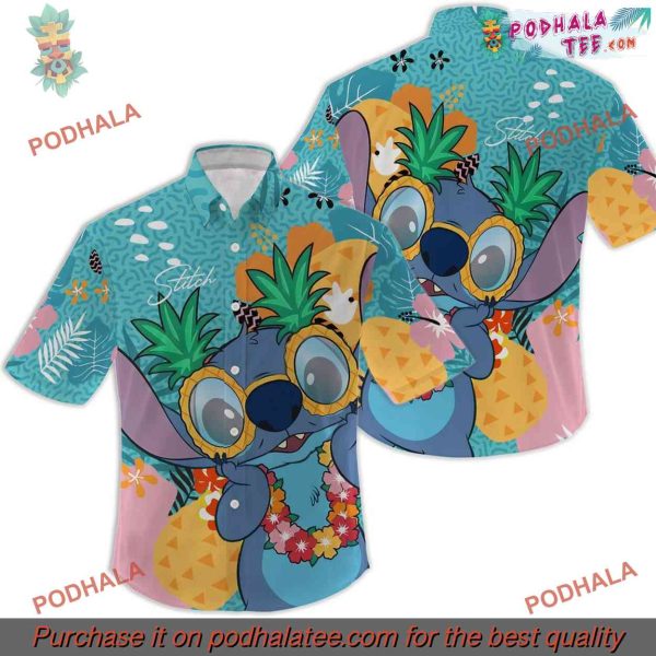 Stitch Hawaiian Shirt, Unique Disney Gifts for Adults, Island Style