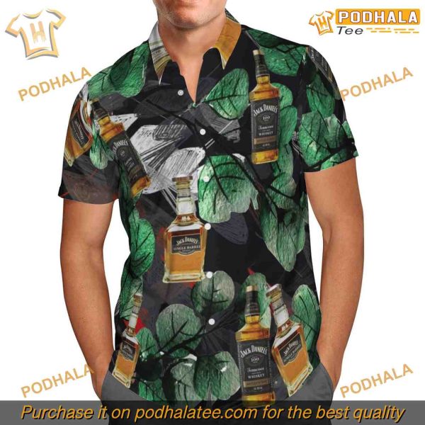 Tennessee Whiskey Beach Lovers Gift Jack Daniels Hawaiian Shirt