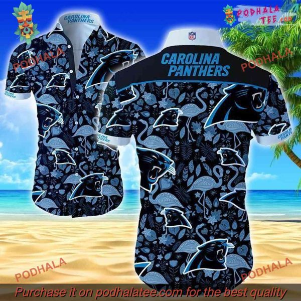 Bringing Beach Vibes NFL Carolina Panthers Hawaiian Shirt Edition