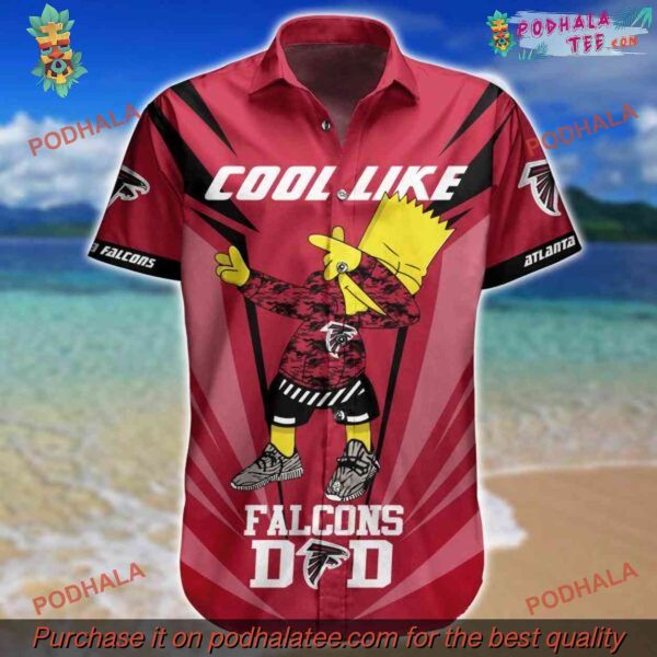 NFL Shorts Cool Like Atlanta Falcons Apparel Hawaiian Shirt Set