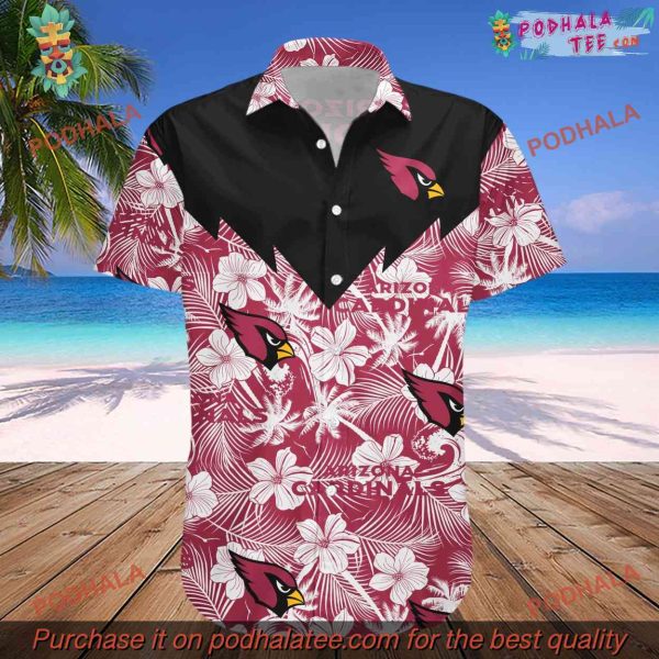 Seamless Design Arizona Cardinals NFL Hawaiian Shirt, Arizona Cardinals Apparel