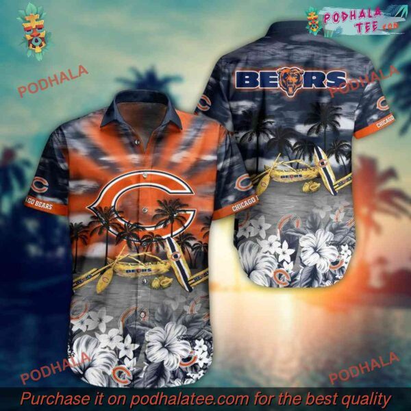 Summer Essential Bears Hawaiian Shirt and Shorts Aloha