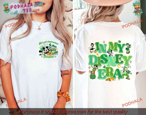 In My Era Patricks Day Shirt by Mickey, Fun St Patricks Day Gifts
