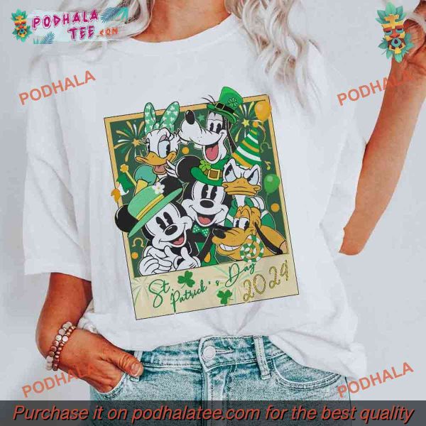 Mickey & Friends 2024 Disney St Patricks Day Shirt, Memorable Gift