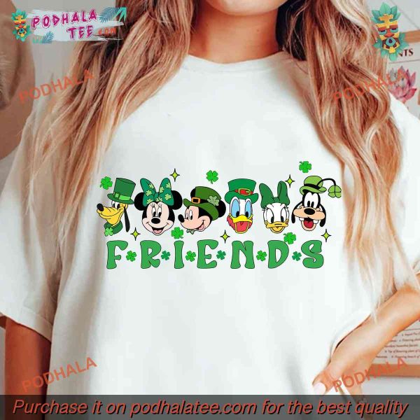 Mouse and Friends St Patricks Day Shirt, Perfect Disney St Patricks Day Shirt