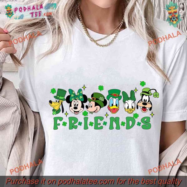 Mouse and Friends St Patricks Day Shirt, Perfect Disney St Patricks Day Shirt