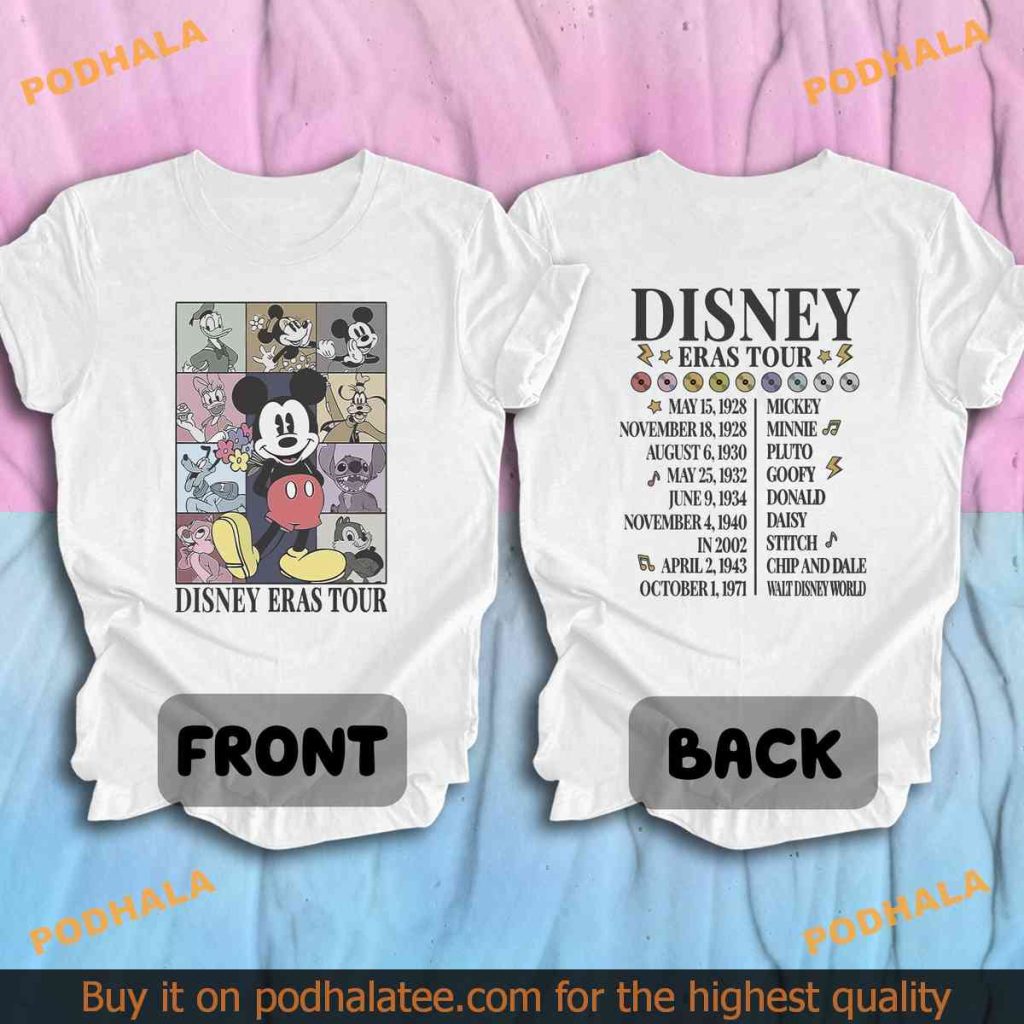 Mickey Eras Tour Shirt for Taylor Fans, Unique Disney Gifts For Adults