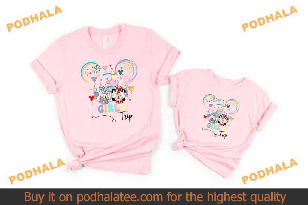 2024 Girls Trip Disney Matching Shirts, Disney Gift Ideas for Friends