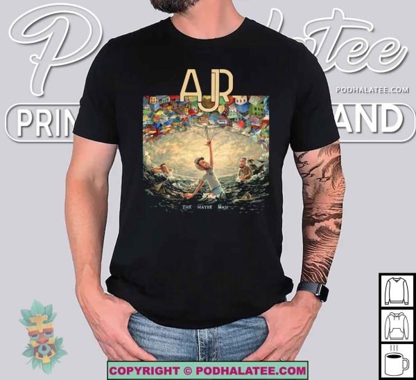 The Maybe Man 2024 Tour AJR Shirt, Exclusive AJR Band Merch